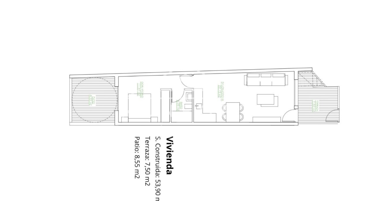 Återförsäljning - Bungalows -
San Pedro del Pinatar