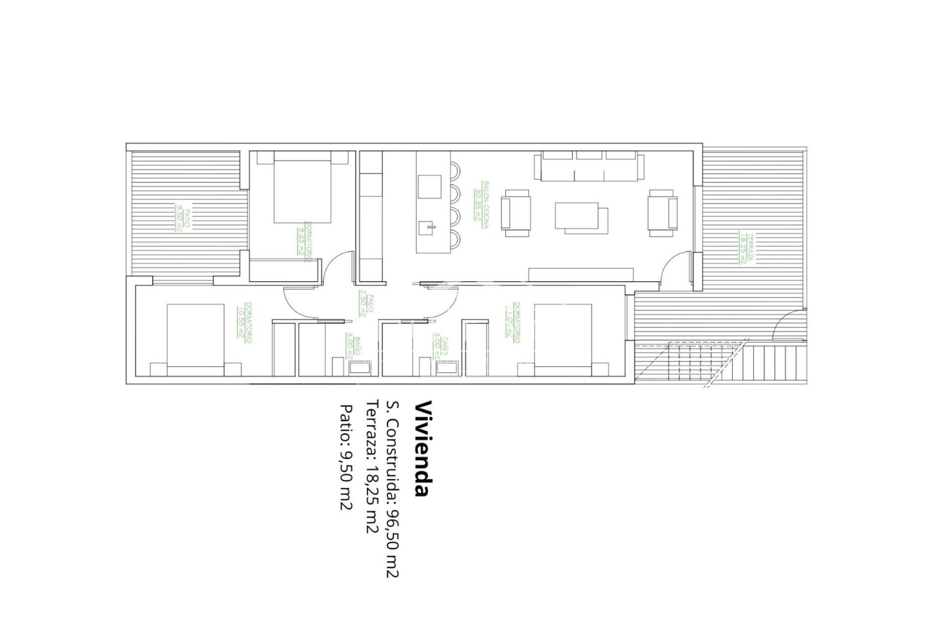 Återförsäljning - Bungalows -
San Pedro del Pinatar