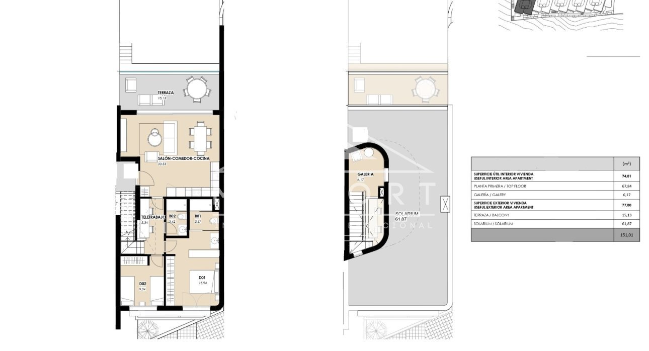 Återförsäljning - Bungalows -
Torrevieja - La Mata - Torrevieja