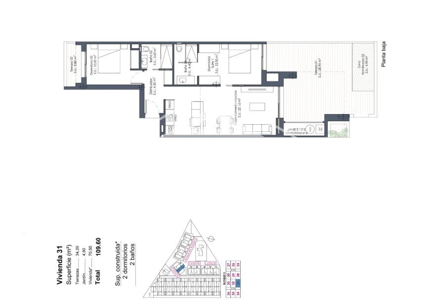 Herverkoop - Appartementen -
Alcázares, Los - La Serena Golf - Los Alcázares