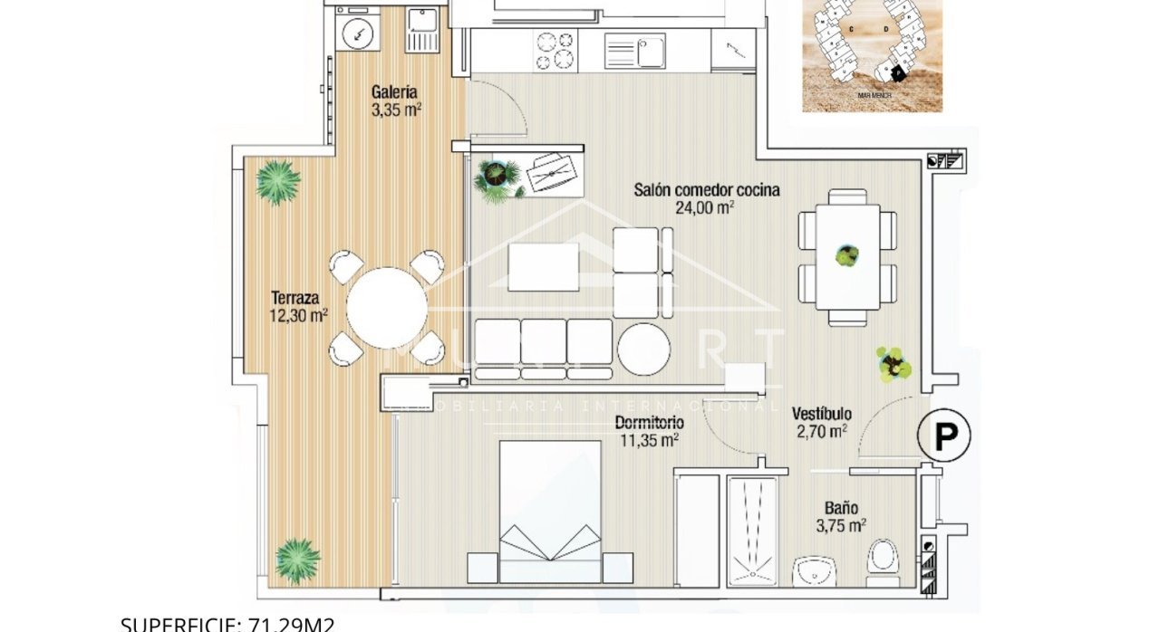 Herverkoop - Appartementen -
Cartagena - La Manga