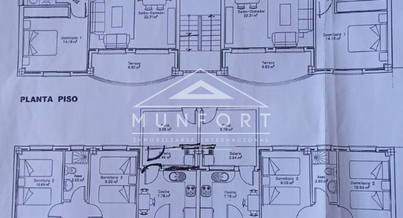 Herverkoop - Appartementen -
Los Urrutias - EL CARMOLI