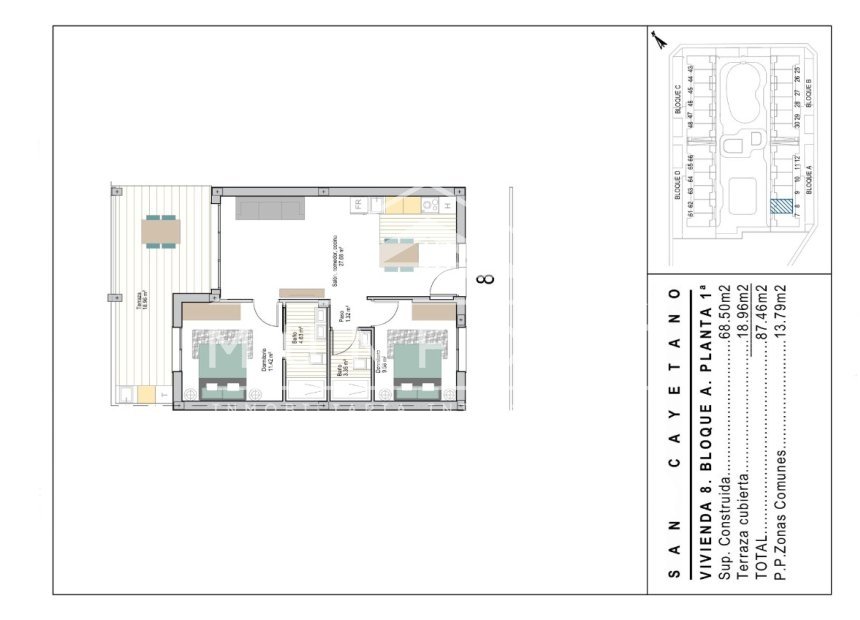 Herverkoop - Appartementen -
San Javier - San Cayetano