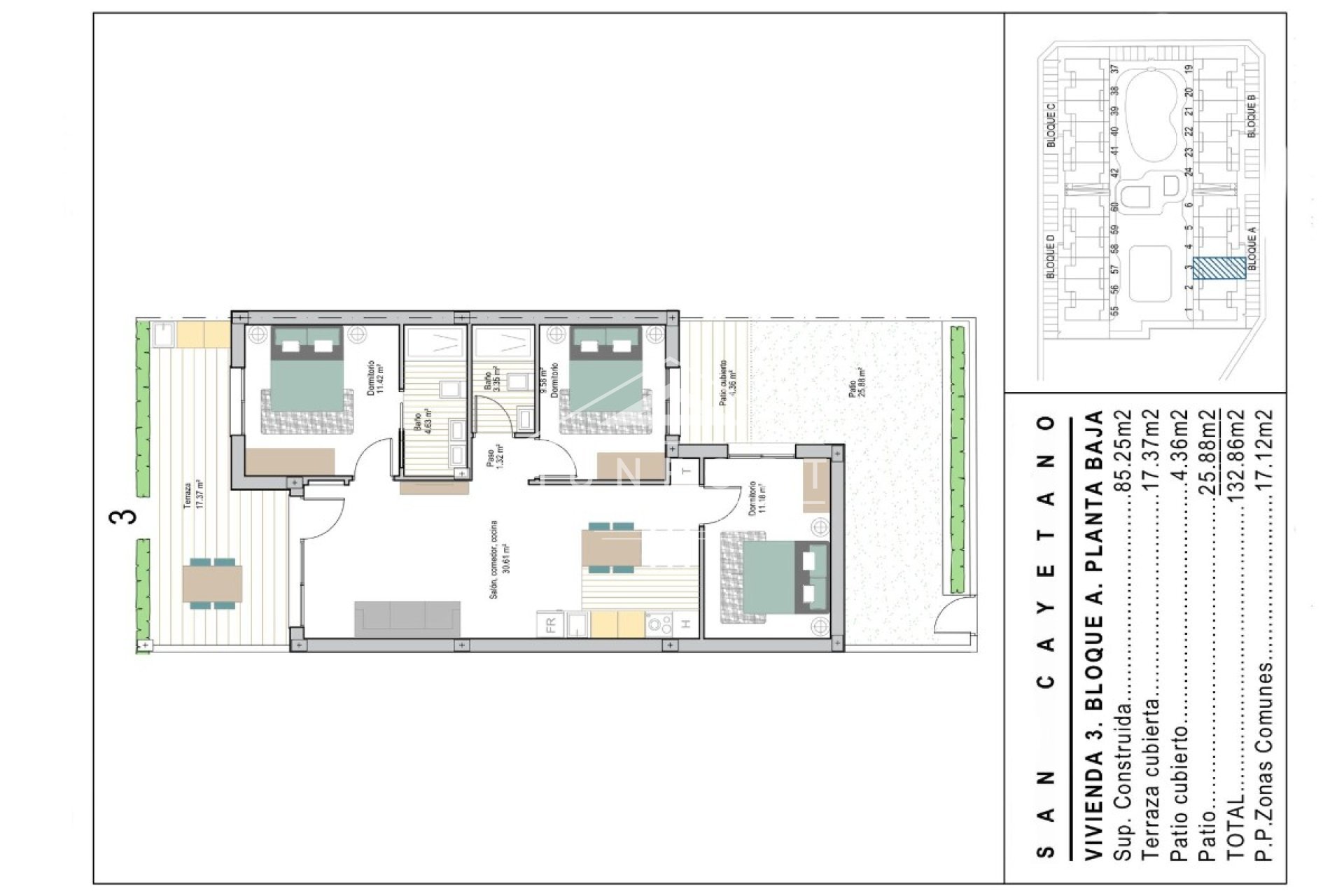 Herverkoop - Appartementen -
San Javier - San Cayetano