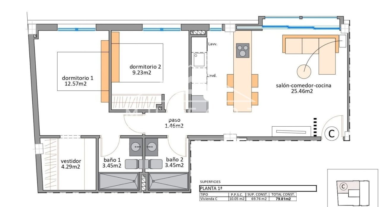 Herverkoop - Appartementen -
San Pedro del Pinatar - Lo Pag&aacute;n