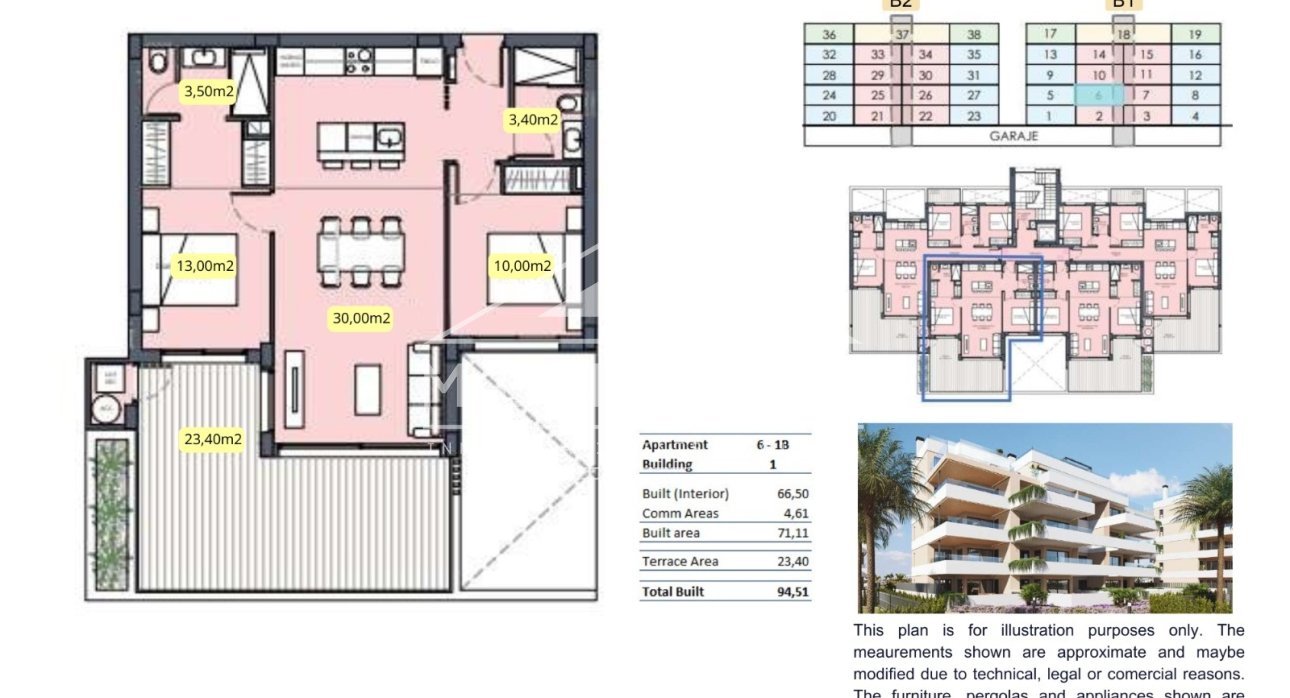 Herverkoop - Appartementen -
Torre-Pacheco - Santa Rosal&iacute;a Lake and Life Resort