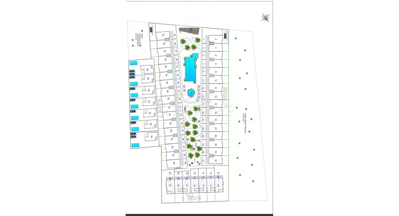 Herverkoop - Bungalows -
Orihuela Costa - Punta Prima