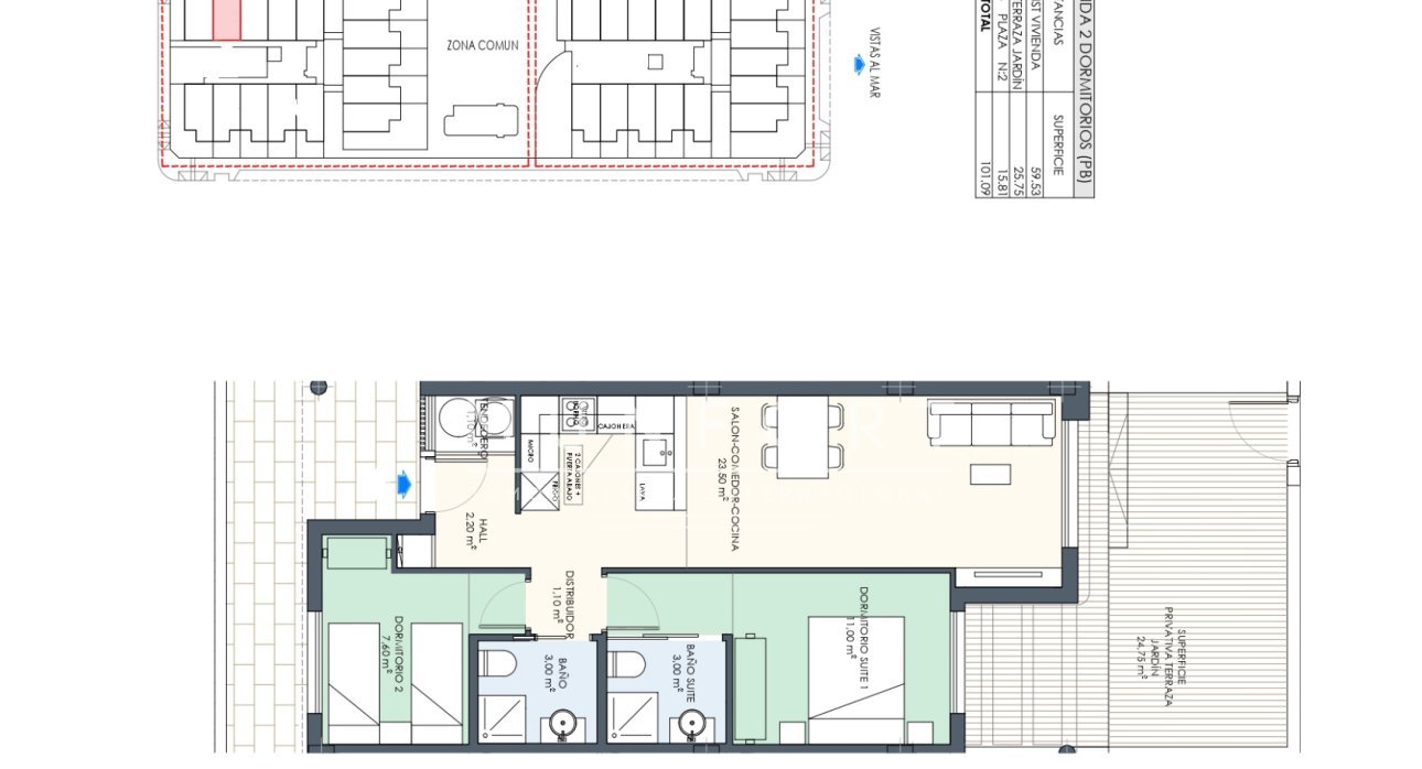 Herverkoop - Bungalows -
Pilar de la Horadada - Torre de la Horadada