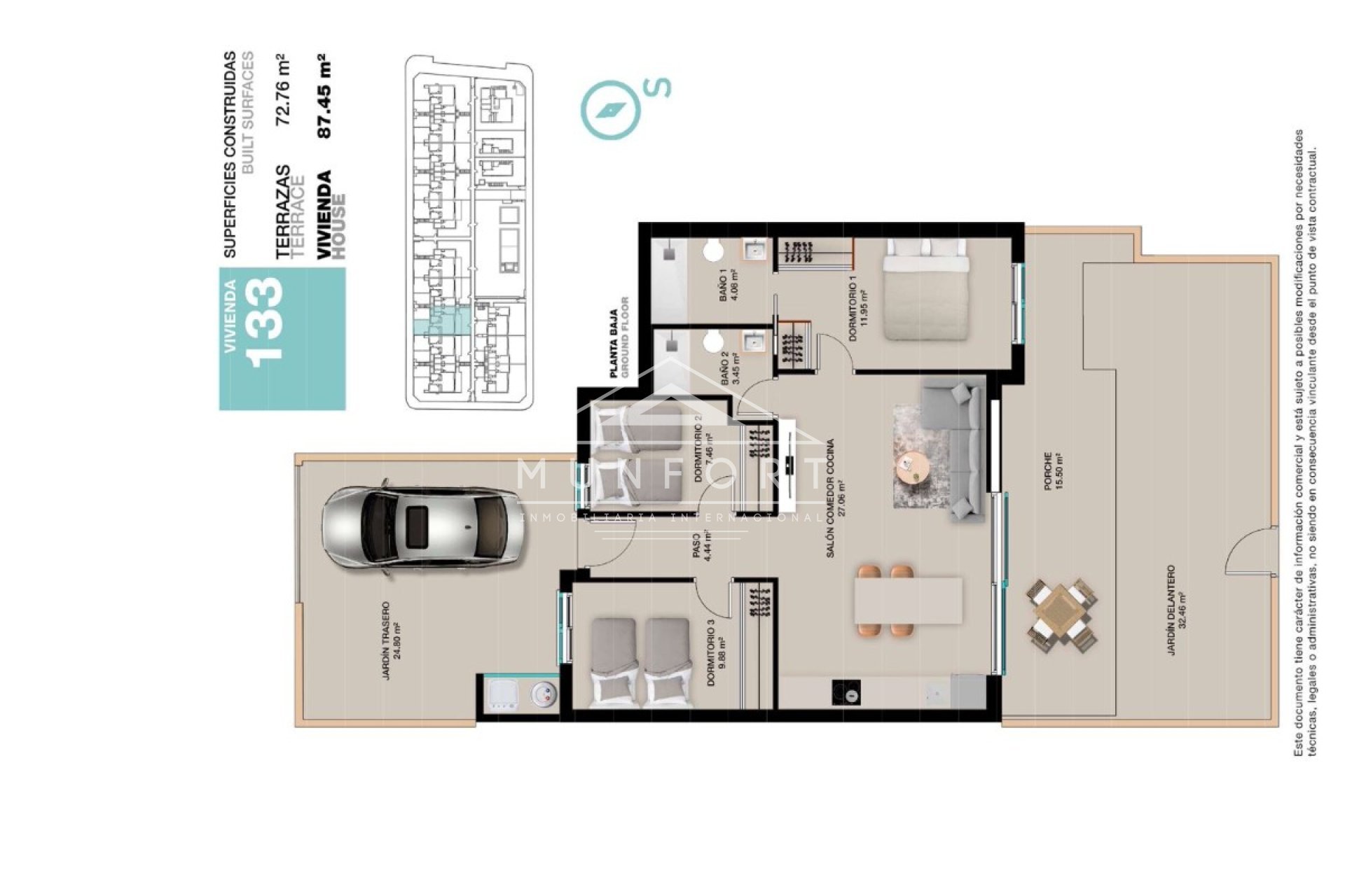 Herverkoop - Bungalows -
Pilar de la Horadada - Torre de la Horadada
