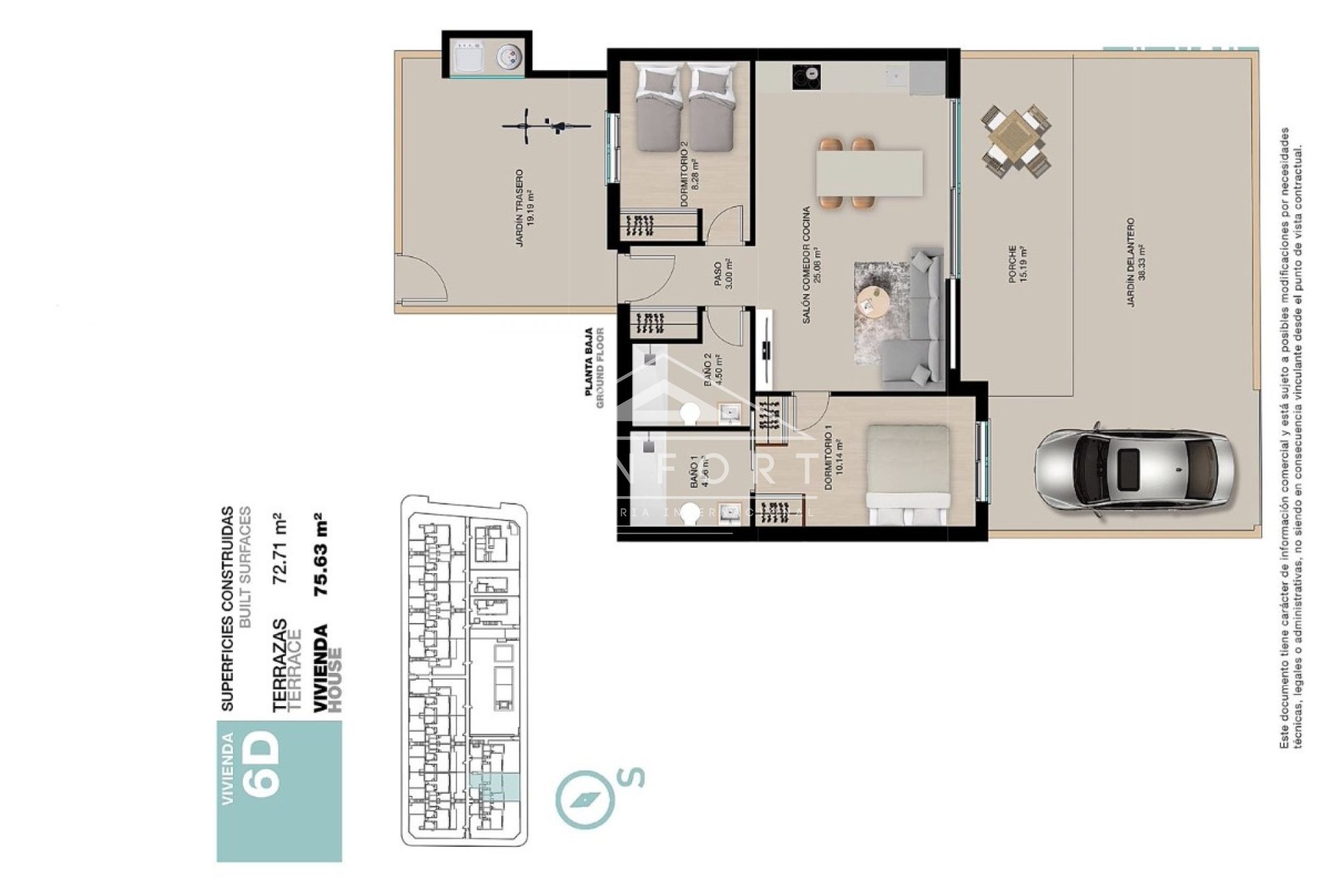 Herverkoop - Bungalows -
Pilar de la Horadada - Torre de la Horadada