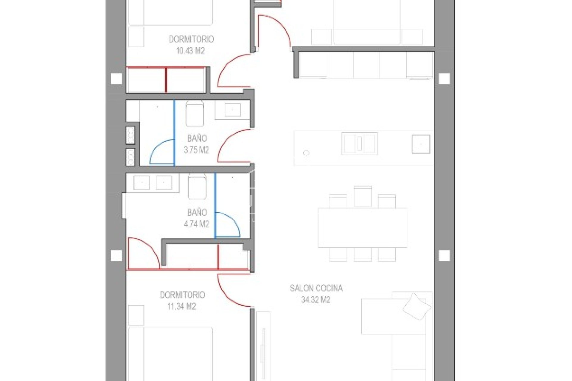 Herverkoop - Bungalows -
Pilar de la Horadada
