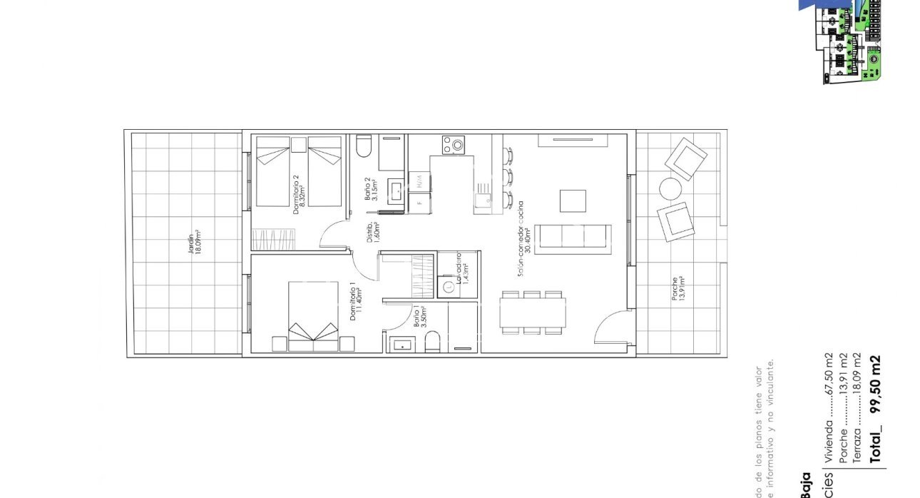 Herverkoop - Bungalows -
Pilar de la Horadada