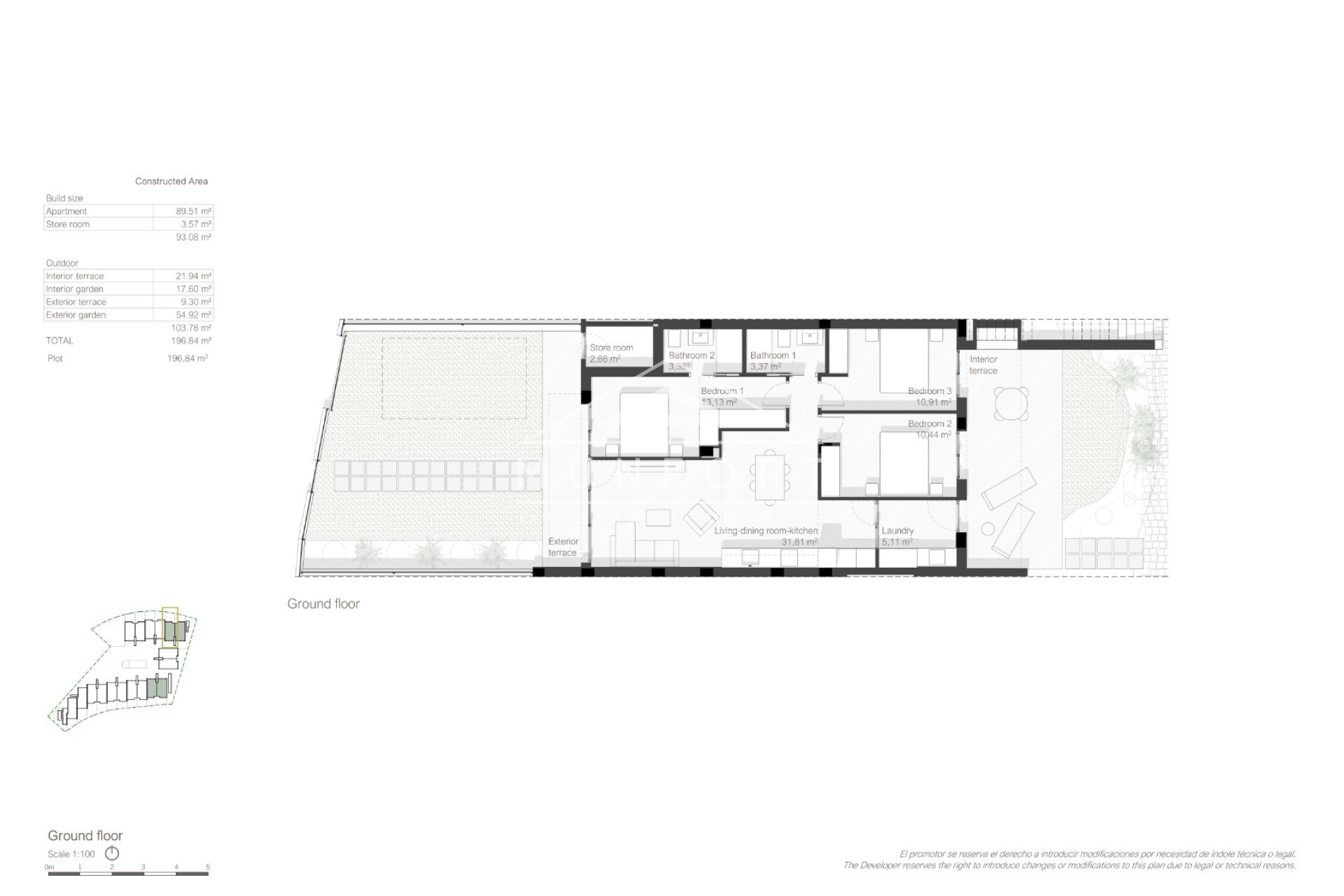 Herverkoop - Bungalows -
San Javier - Roda