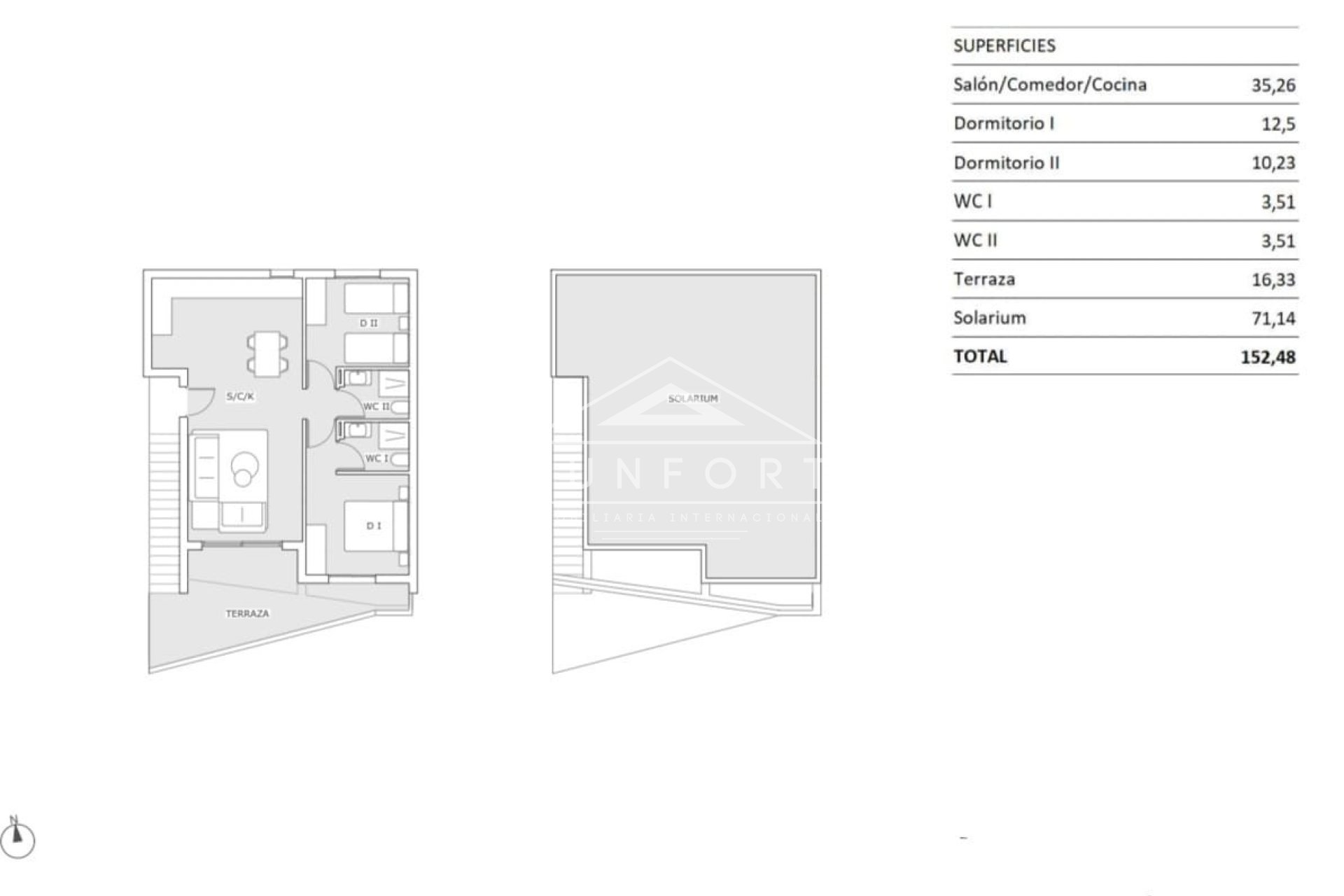 Herverkoop - Bungalows -
San Miguel de Salinas
