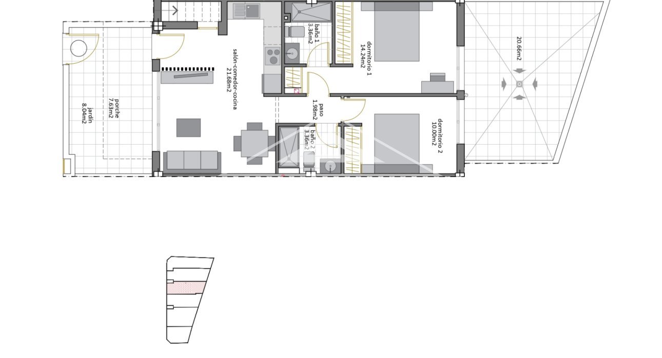 Herverkoop - Bungalows -
San Pedro del Pinatar - Lo Pagán