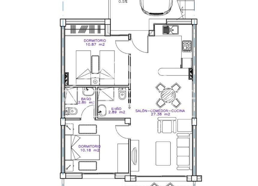 Herverkoop - Bungalows -
San Pedro del Pinatar