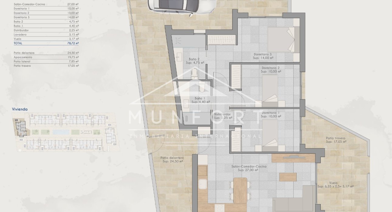 Herverkoop - Bungalows -
Torre-Pacheco