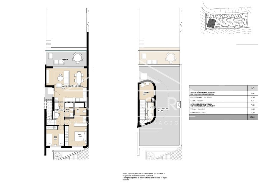 Herverkoop - Bungalows -
Torrevieja - La Mata - Torrevieja