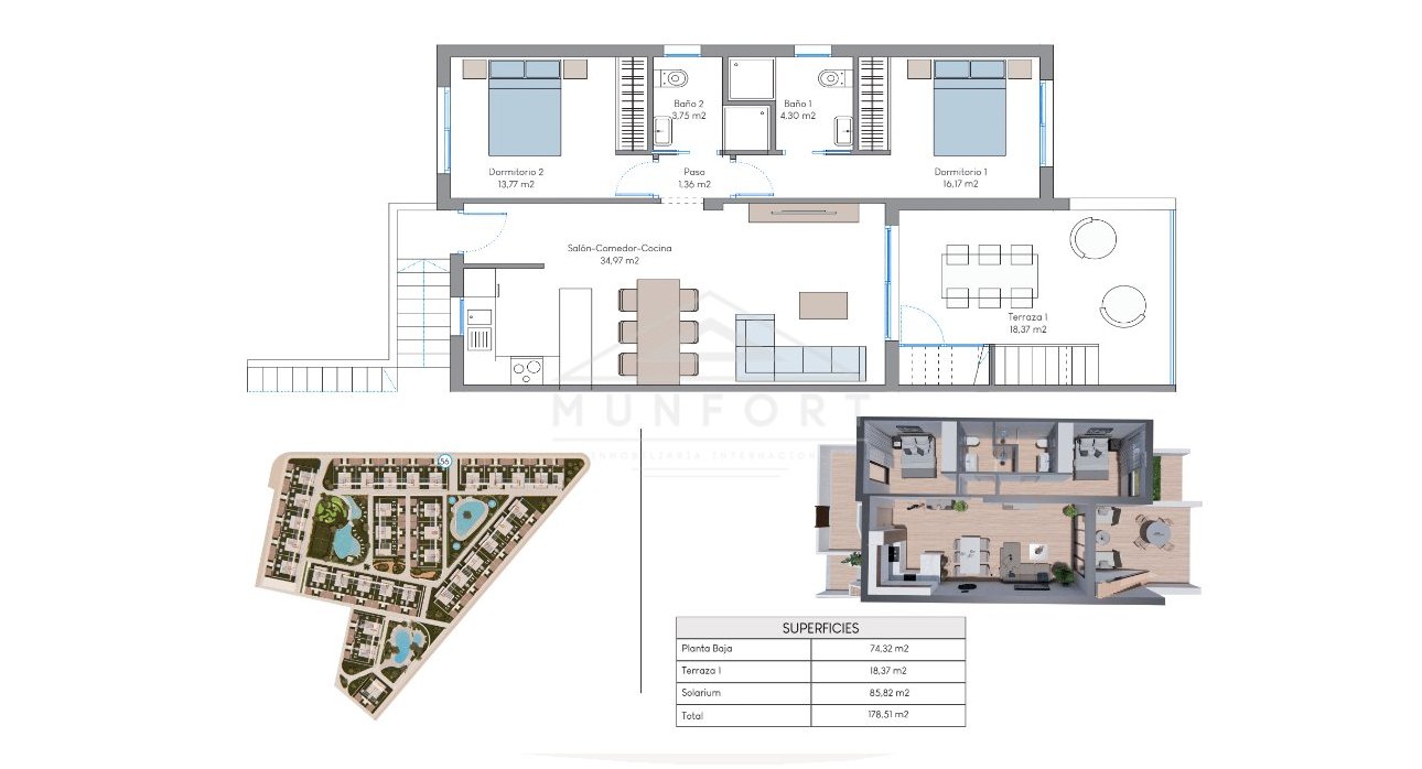 Herverkoop - Bungalows -
Torrevieja - Los Balcones - Torrevieja