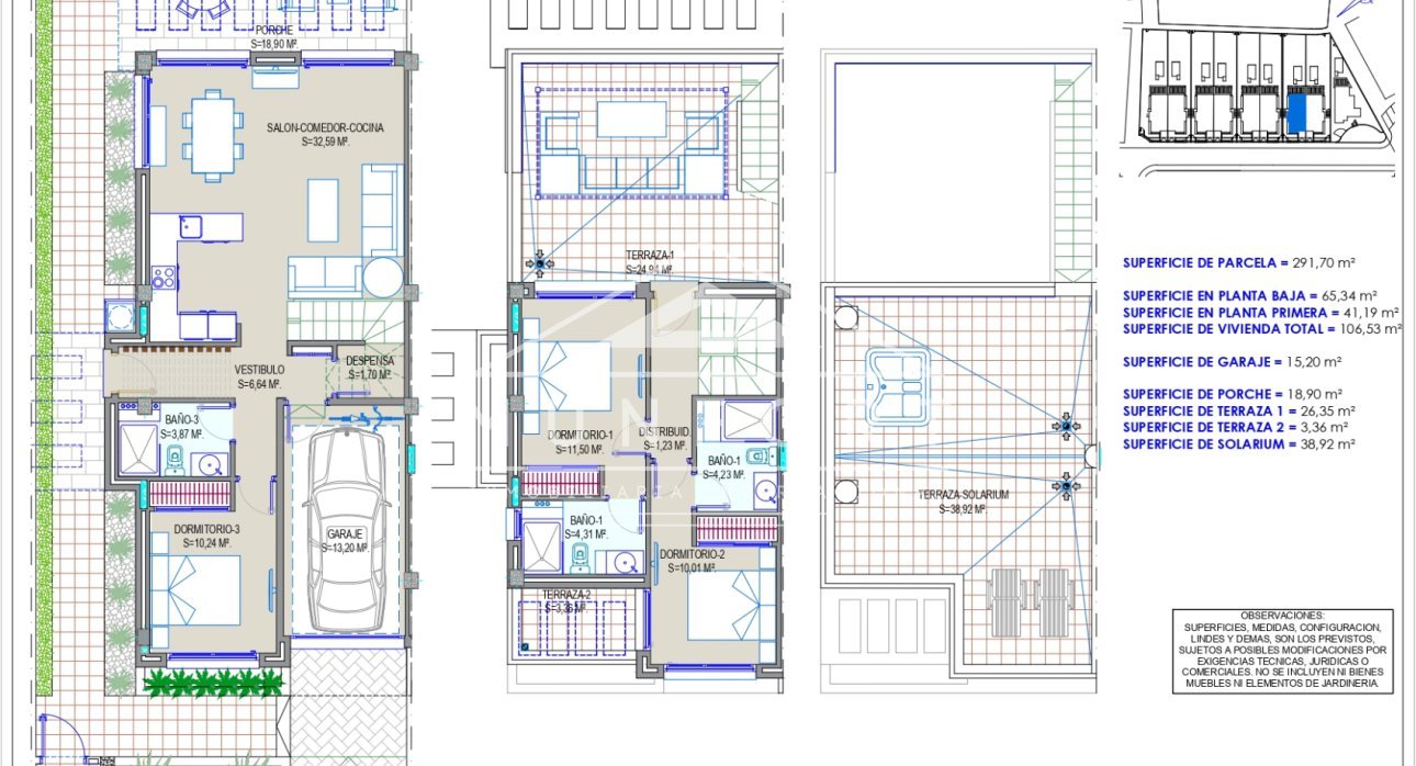 Herverkoop - Luxe villa's -
Alcázares, Los - Los Narejos