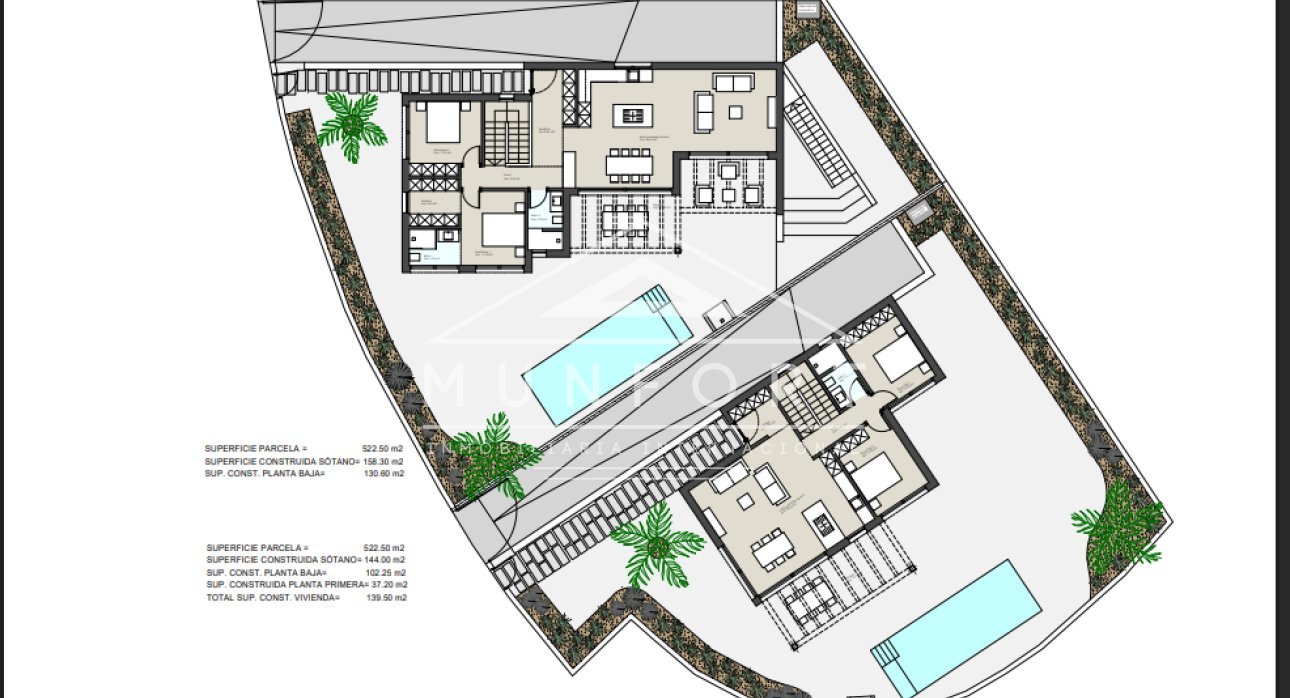 Herverkoop - Luxe villa's -
Cartagena - Cabo de Palos