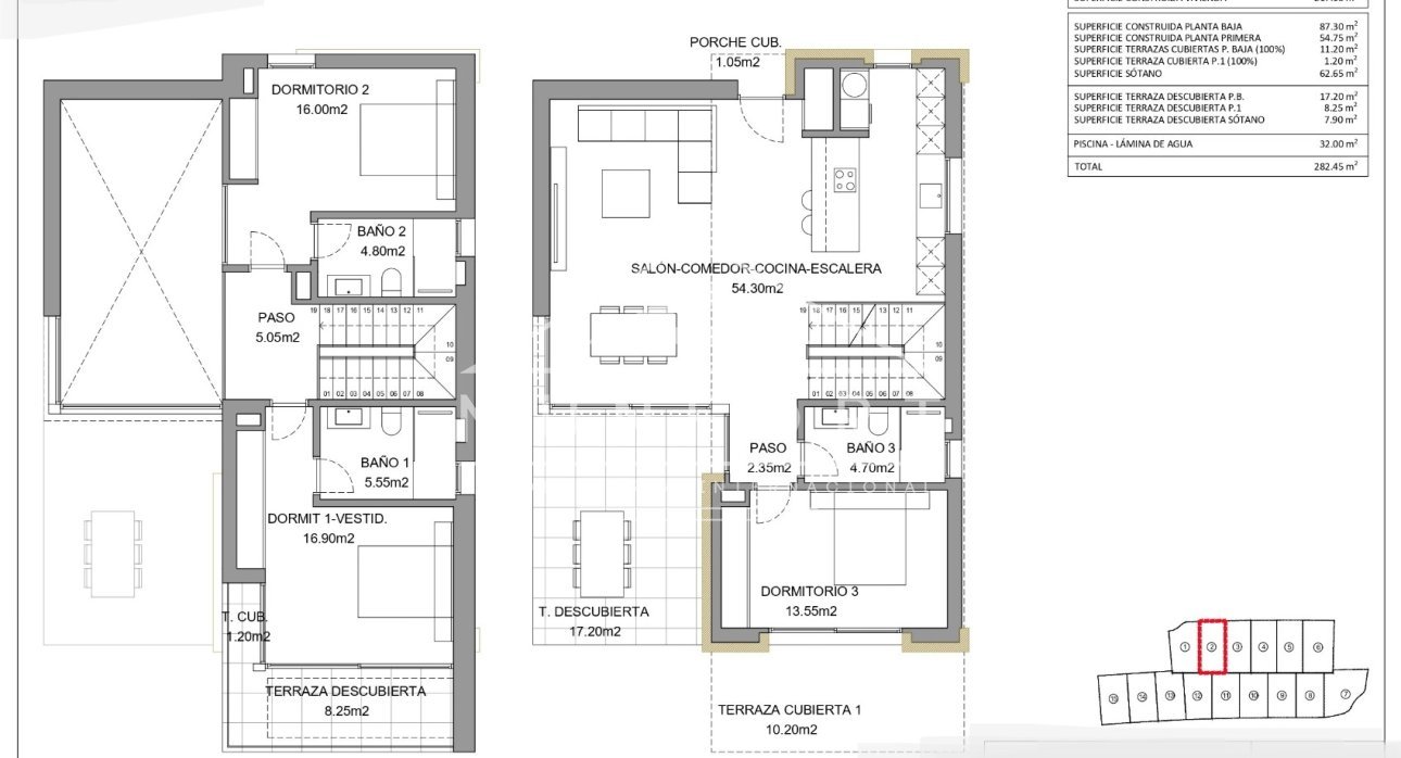 Herverkoop - Luxe villa's -
Finestrat - Balcón de Finestrat