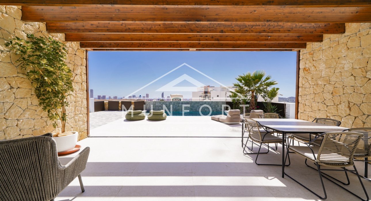 Herverkoop - Luxe villa's -
Finestrat - Sierra Cortina