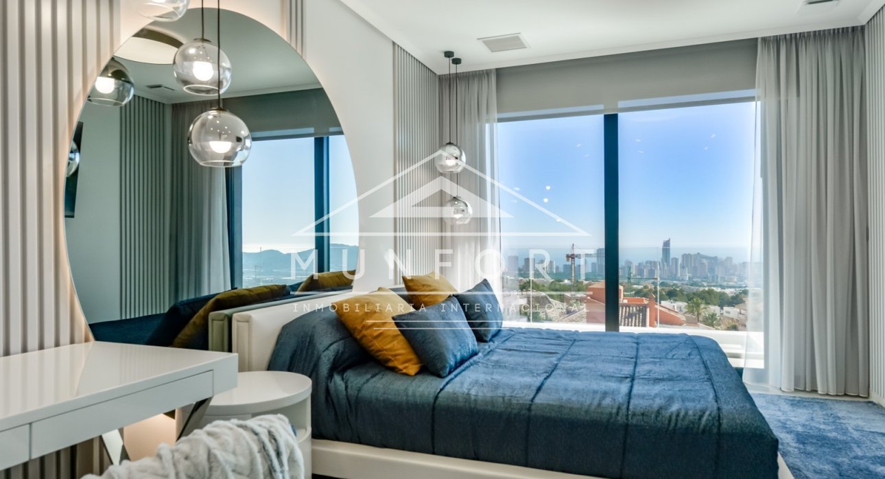 Herverkoop - Luxe villa's -
Finestrat - Sierra Cortina