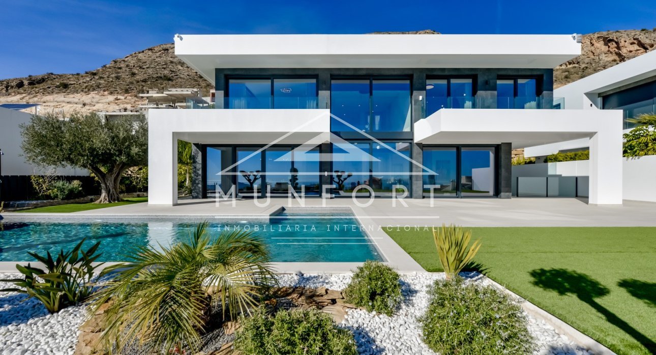 Herverkoop - Luxe villa's -
Finestrat - Sierra Cortina