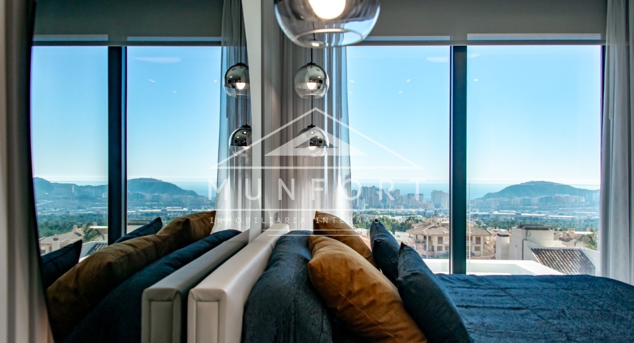 Herverkoop - Luxe villa's -
Finestrat - Sierra Cortina