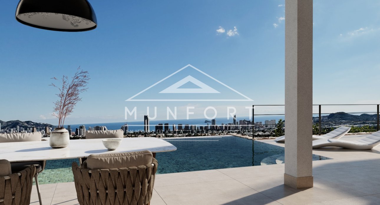 Herverkoop - Luxe villa's -
Finestrat - Sierra Cortina