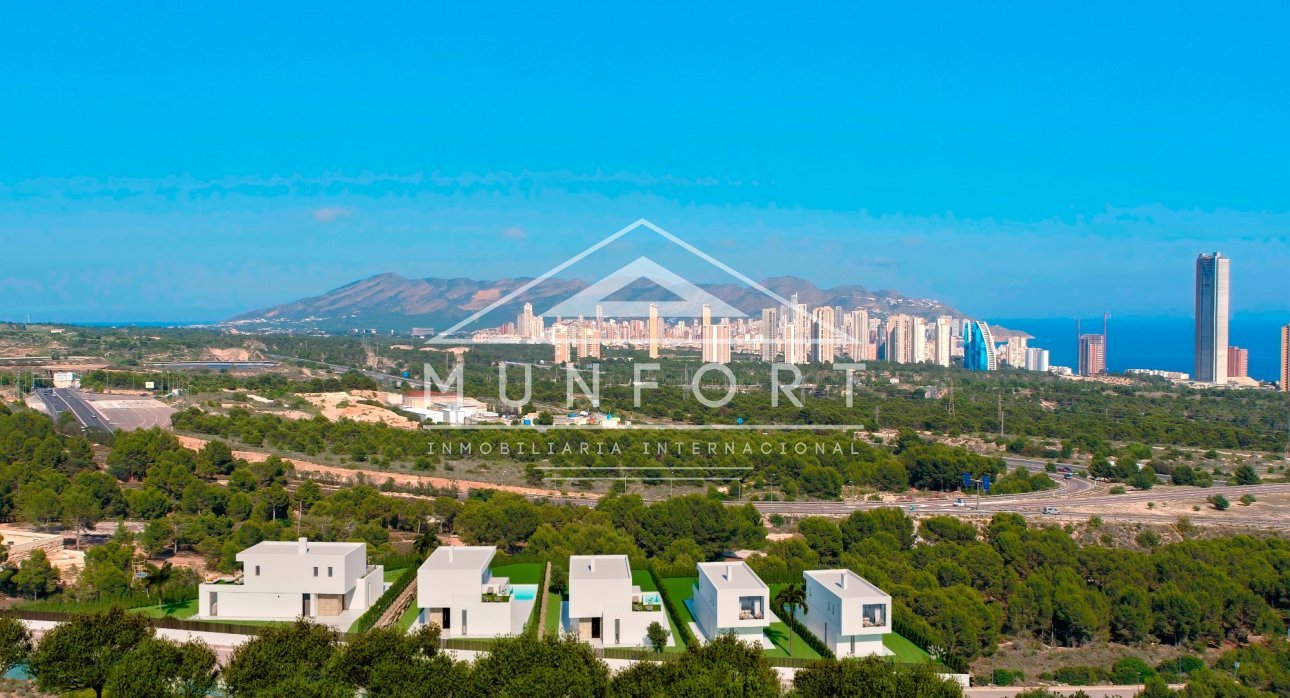 Herverkoop - Luxe villa's -
Finestrat - Sierra Cortina