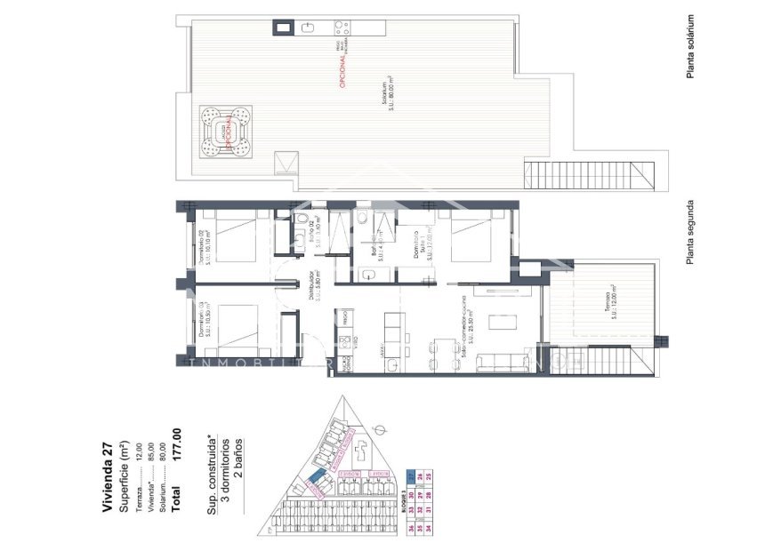 Herverkoop - Penthouses -
Alcázares, Los - La Serena Golf - Los Alcázares