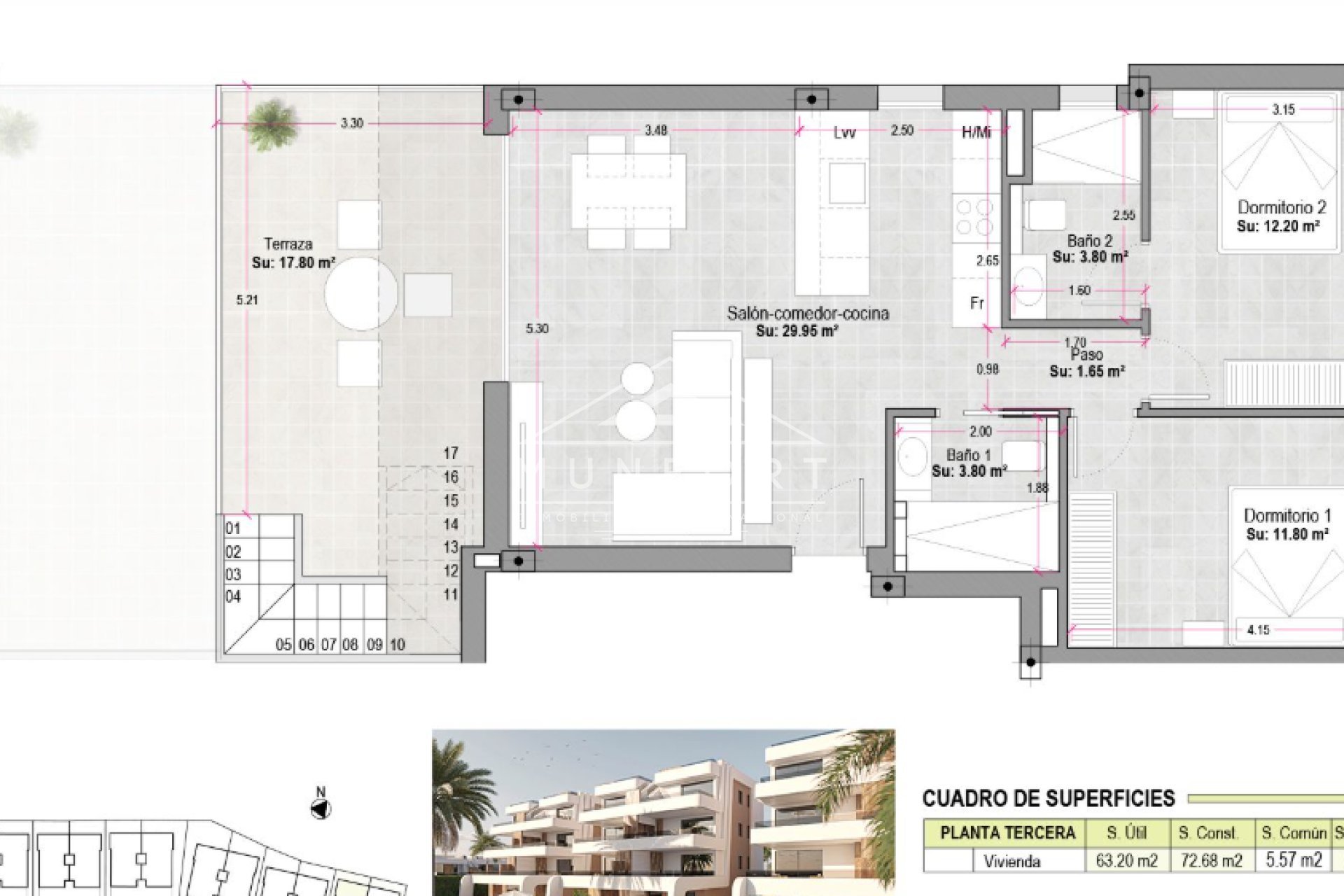 Herverkoop - Penthouses -
Alhama de Murcia - Condado de Alhama