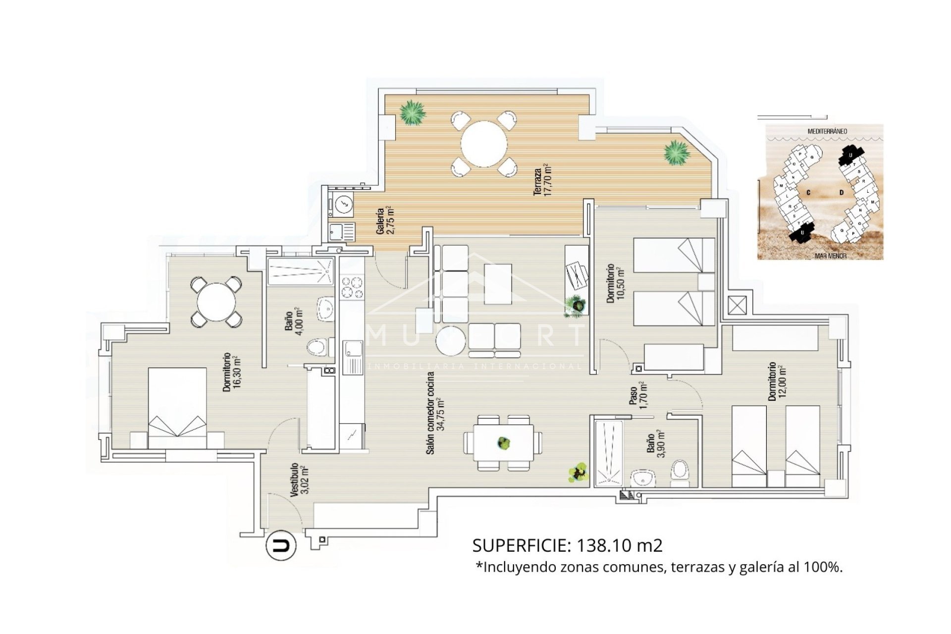 Herverkoop - Penthouses -
Cartagena - La Manga