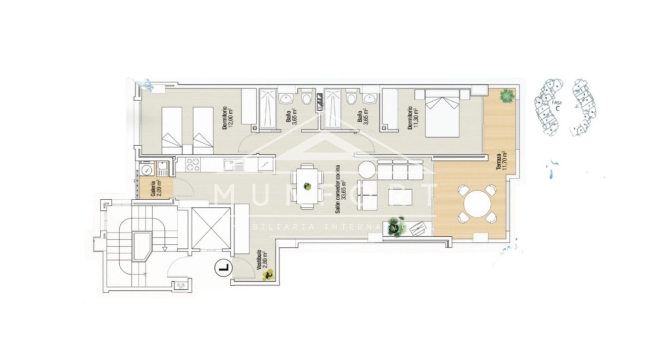 Herverkoop - Penthouses -
Cartagena - La Manga