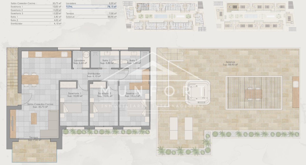 Herverkoop - Penthouses -
Torre-Pacheco