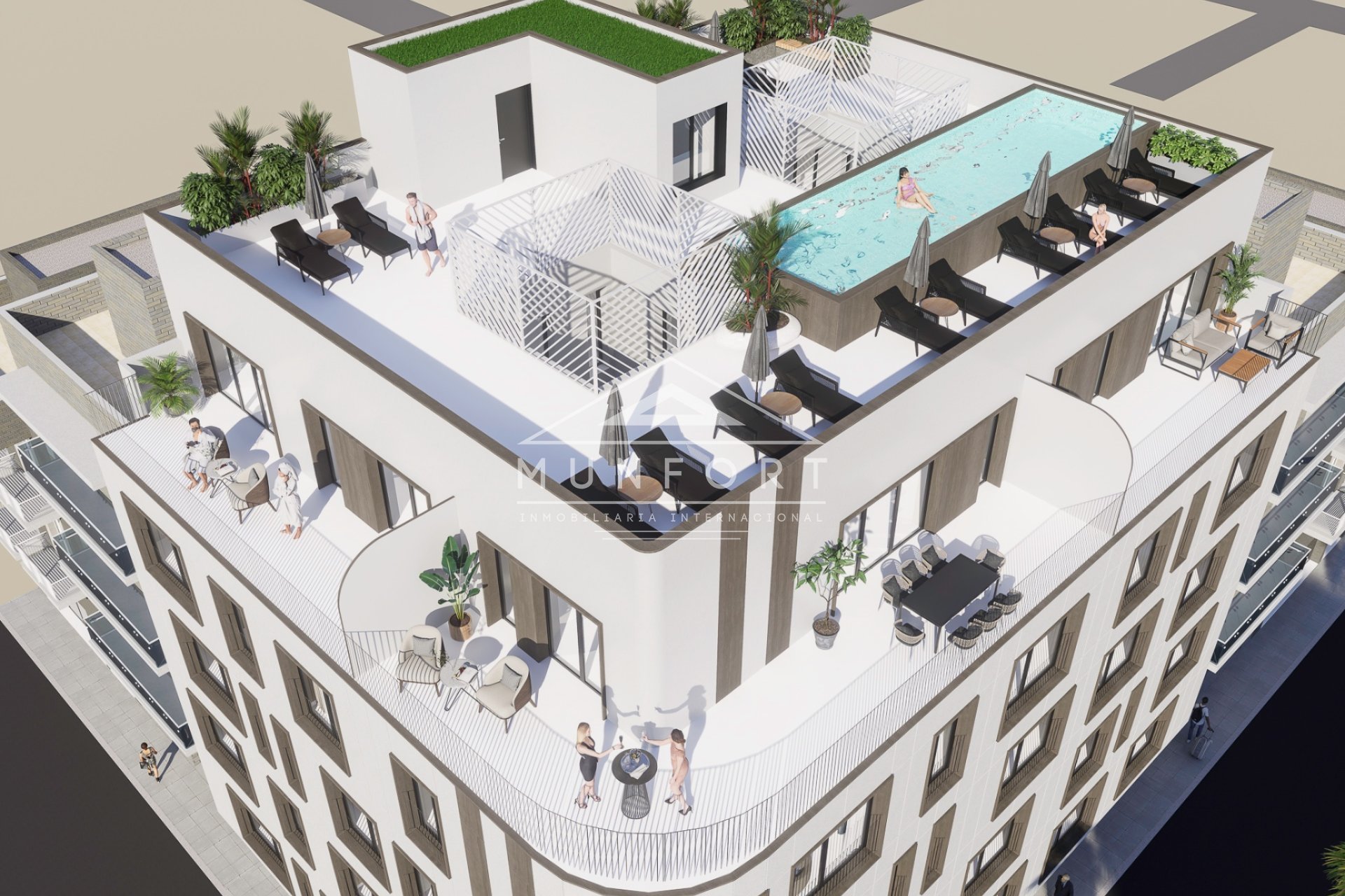 Herverkoop - Penthouses -
Torrevieja - Centro - Torrevieja