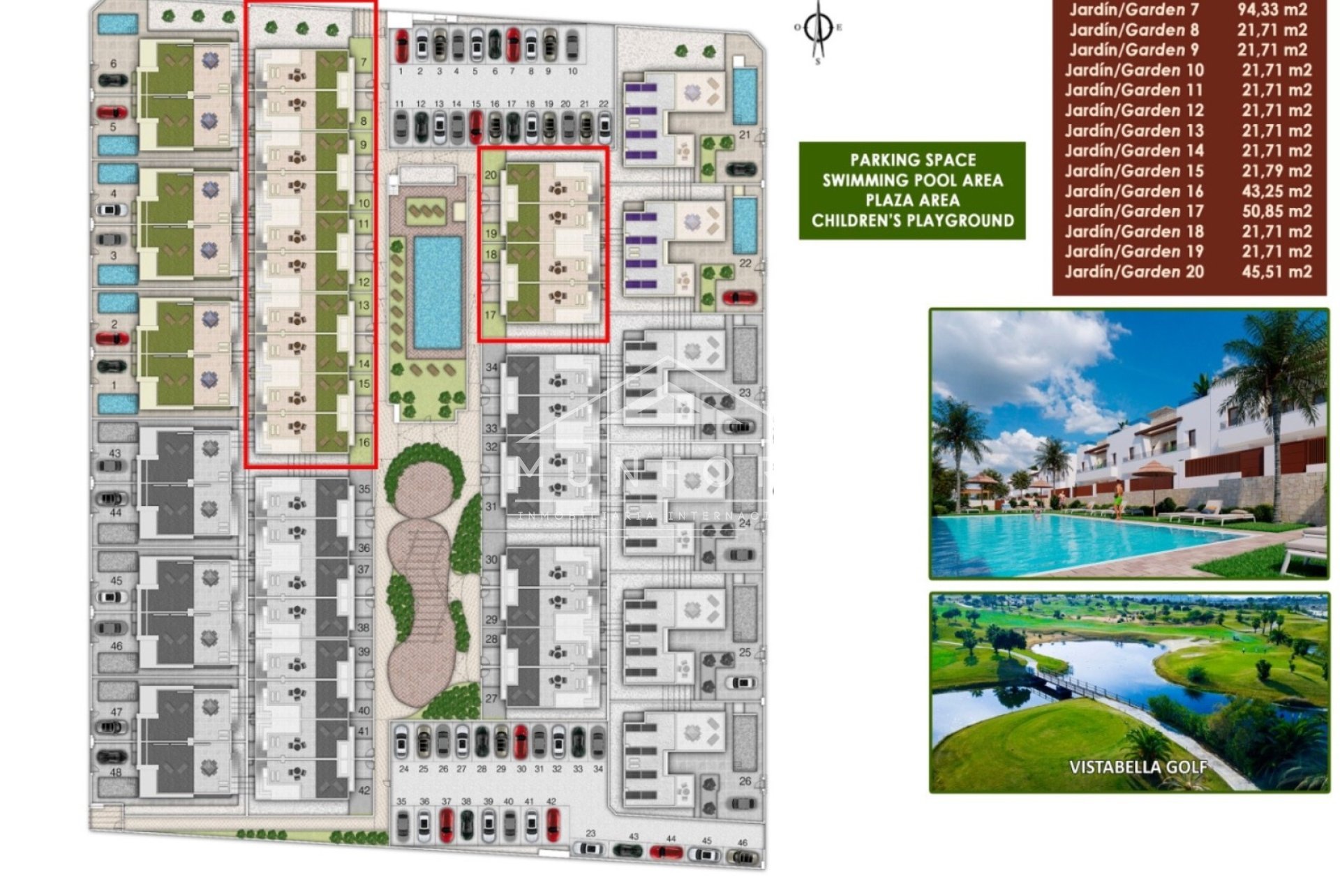 Herverkoop - Rijtjeshuizen -
Orihuela - Vistabella - Orihuela