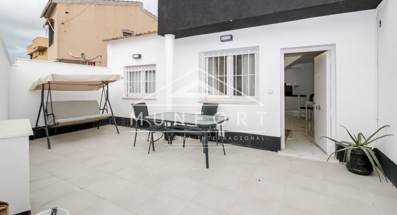 Herverkoop - Rijtjeshuizen -
San Javier - Santiago de la Ribera