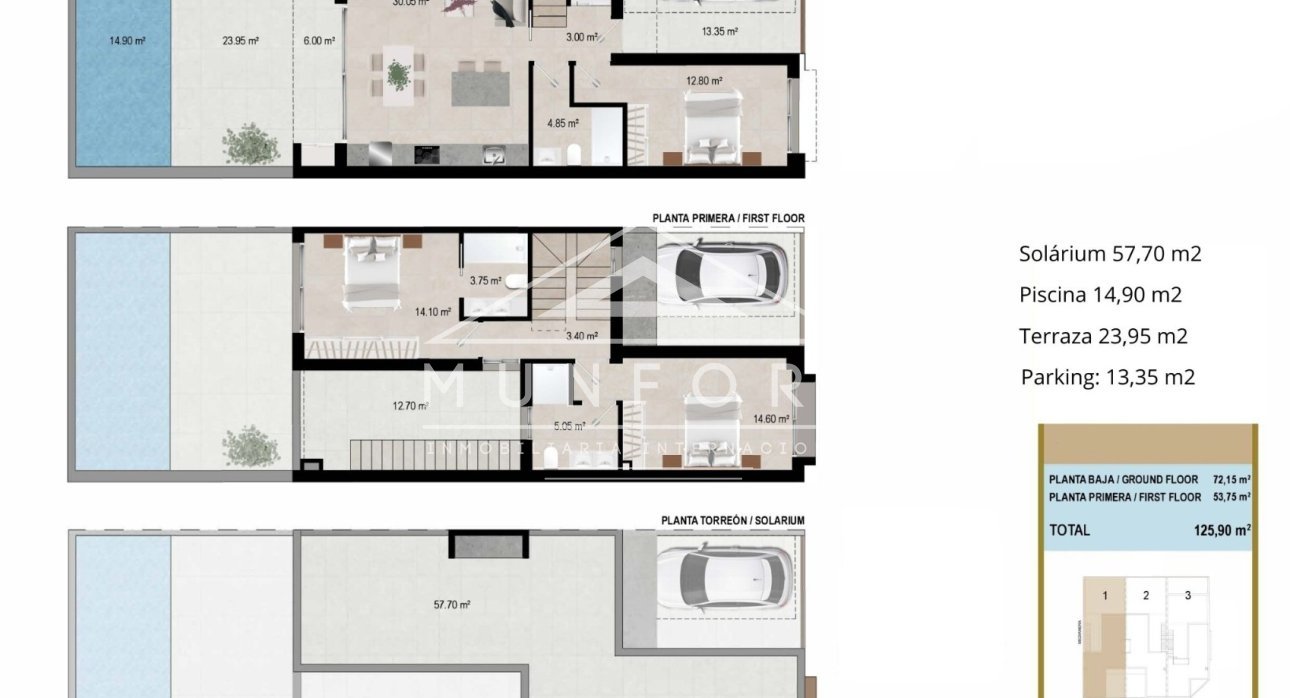 Herverkoop - Rijtjeshuizen -
San Javier