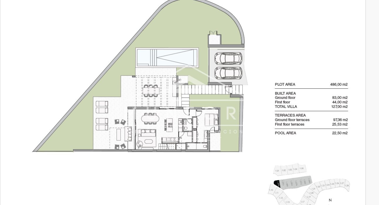 Herverkoop - Villa's -
Orihuela Costa - Las Colinas Golf