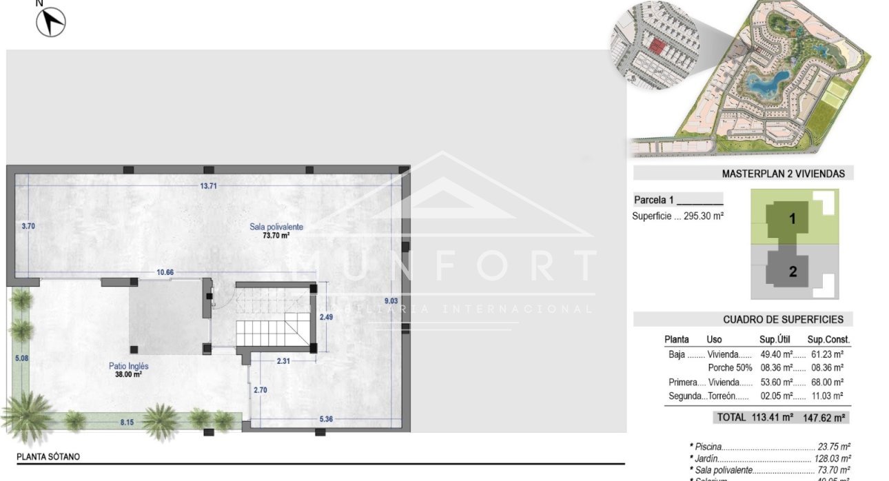 Herverkoop - Villa's -
Torre-Pacheco - Santa Rosalía Lake and Life Resort