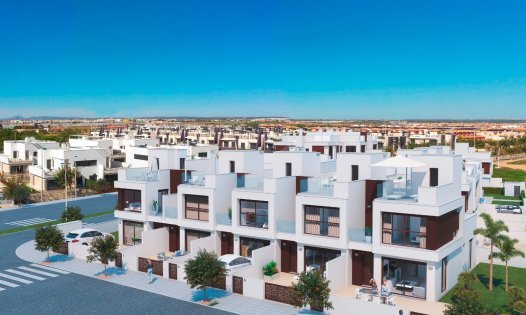 Maisons mitoyennes - Nouvelle construction - Pilar de la Horadada -
                Torre de la Horadada