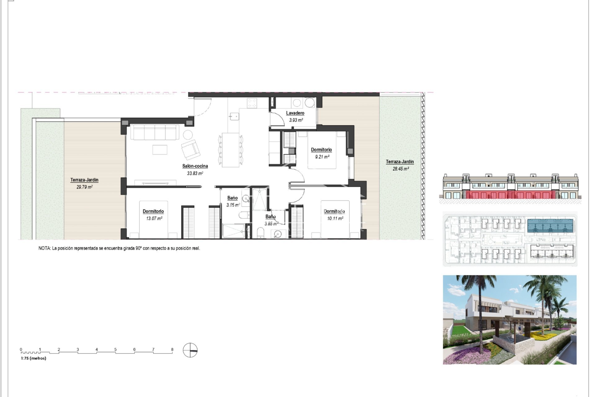 Neue Gebäude - Bungalows -
Alcázares, Los - Los Alc&aacute;zares