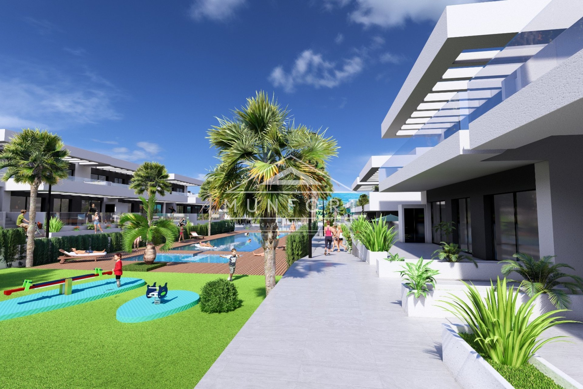 Neue Gebäude - Bungalows -
Algorfa