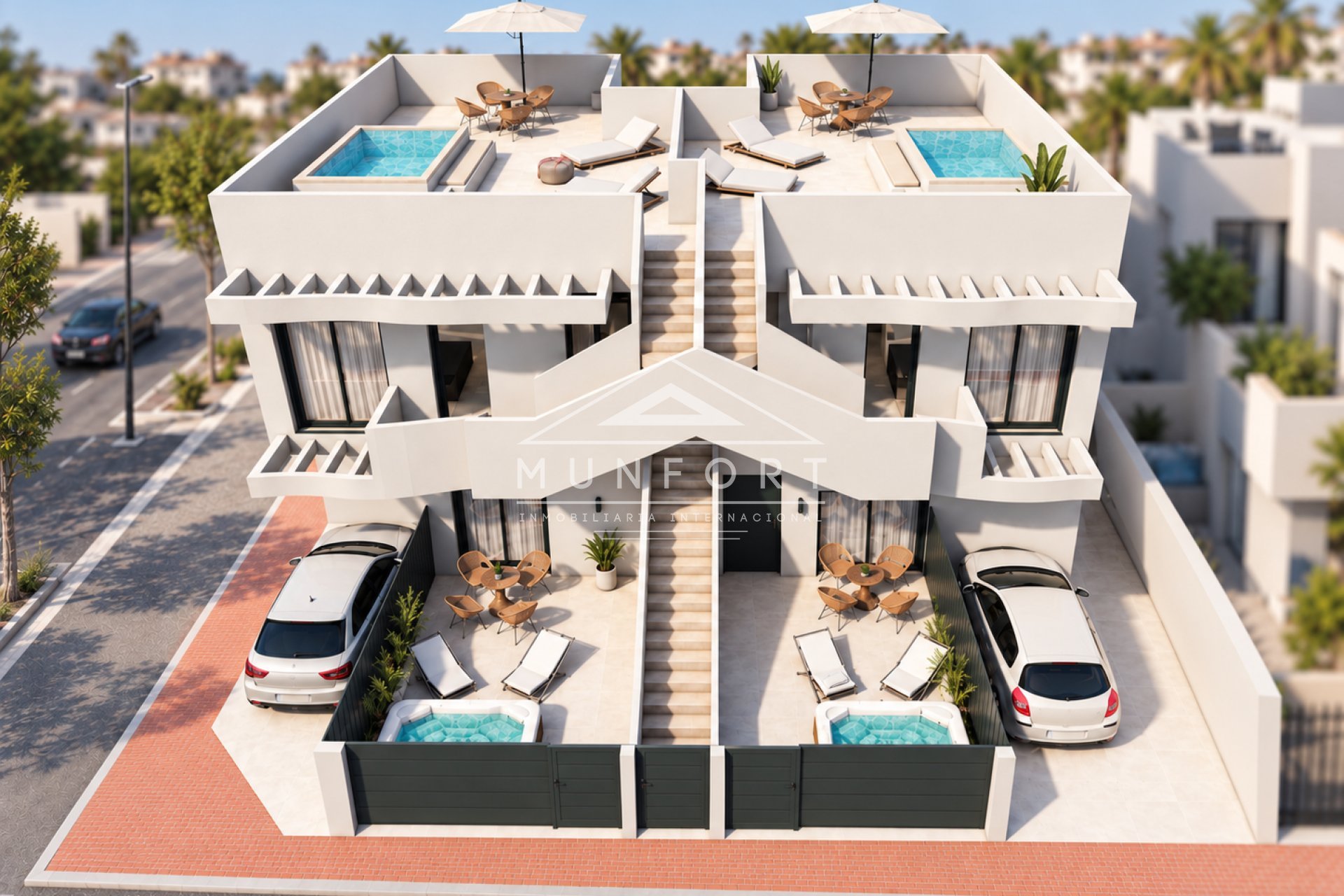 Neue Gebäude - Bungalows -
San Pedro del Pinatar