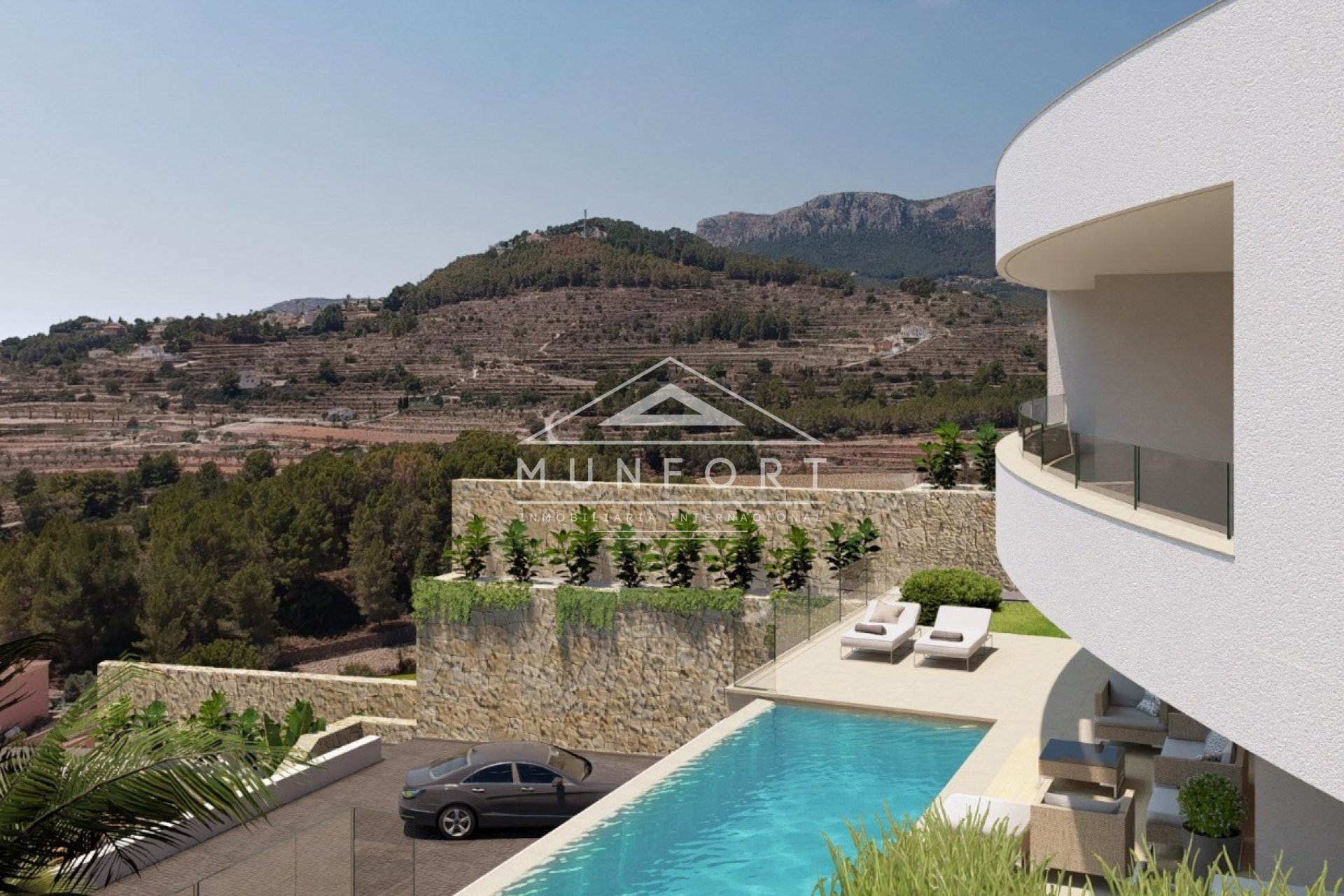 Neue Gebäude - Luxusvillen -
Calpe