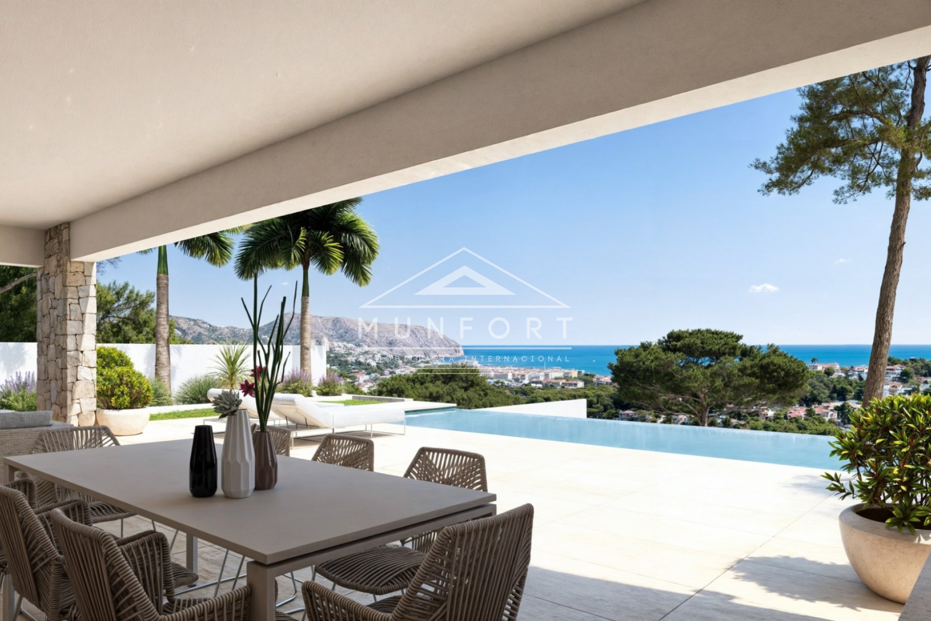 Neue Gebäude - Luxusvillen -
Moraira