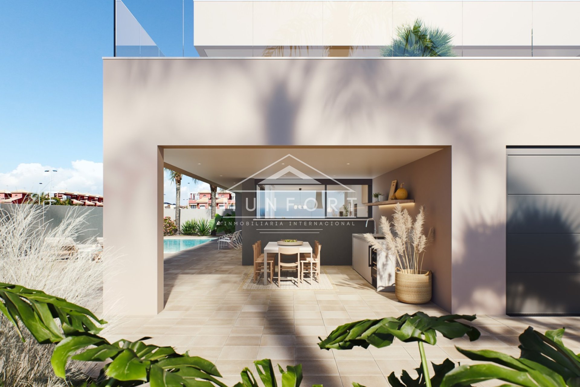 Neue Gebäude - Luxusvillen -
Orihuela Costa - La Zenia